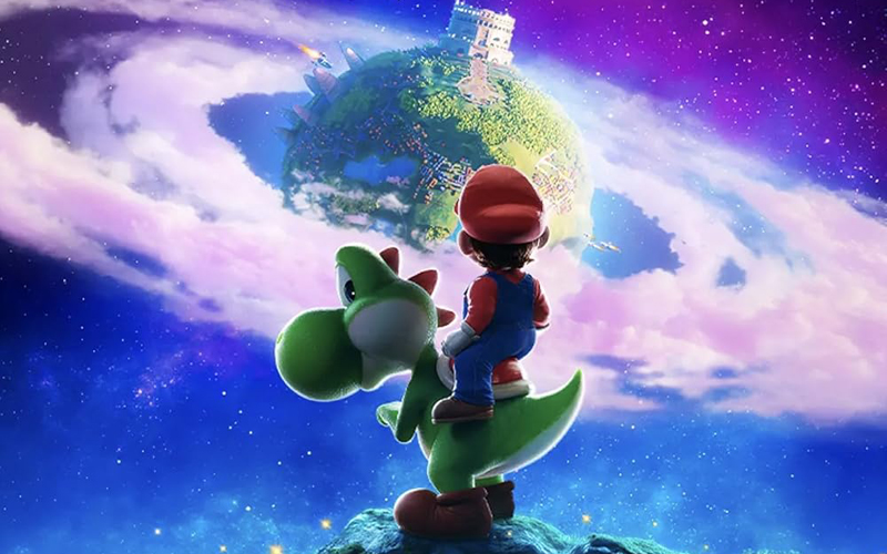 《超級瑪利歐銀河電影版》